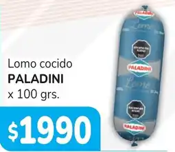 Unico Supermercados Paladini lomo cocido oferta