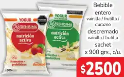 Unico Supermercados La serenisima yogur nutricion activa oferta