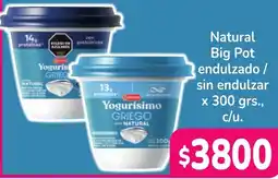 Unico Supermercados Yogurisimo griego natural oferta
