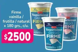Unico Supermercados Yogurisimo griego firme oferta