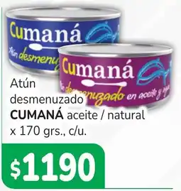 Unico Supermercados Cumaná atún desmenuzado oferta