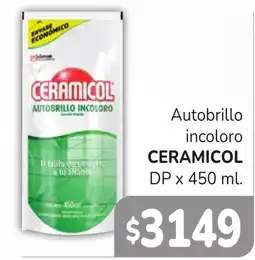 Unico Supermercados Ceramicol autobrillo incoloro oferta