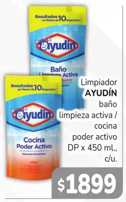 Unico Supermercados Ayudín limpiador baño limpieza activa / cocina poder activo oferta