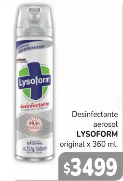Unico Supermercados Lysoform desinfectante oferta