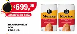 Supermercados Damesco Morixe harina de trigo 000 oferta