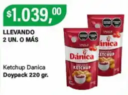 Supermercados Damesco Danica ketchup oferta