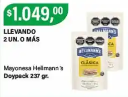 Supermercados Damesco Hellmann's mayonesa clásica oferta