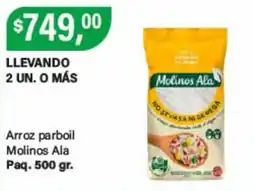 Supermercados Damesco Molinos Ala arroz parboil oferta