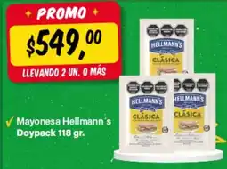 Supermercados Damesco Hellmann's mayonesa clásica oferta