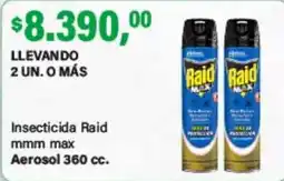 Supermercados Damesco Raid insecticida mmm max oferta
