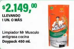 Supermercados Damesco Mr Musculo limpiador antigrasa cocina oferta