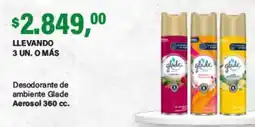 Supermercados Damesco Glade desodorante de ambiente oferta