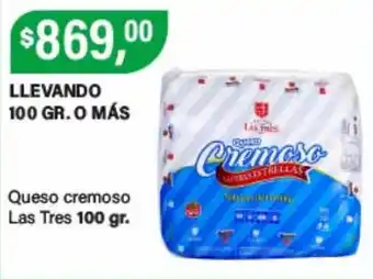 Las Tres queso cremoso