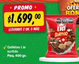 Supermercados Damesco Lia galletas surtido oferta