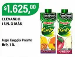 Supermercados Damesco Baggio jugo pronto oferta