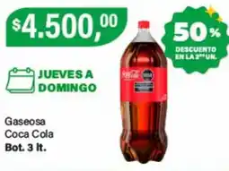 Supermercados Damesco Coca Cola Gaseosa oferta