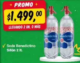 Supermercados Damesco Soda Benedictino oferta