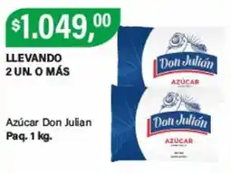 Supermercados Damesco Don Julian azucar oferta