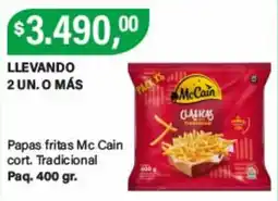 Supermercados Damesco Mc Cain papas fritas cort. tradicional oferta