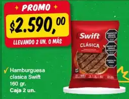 Supermercados Damesco Swift hamburguesa clasica oferta