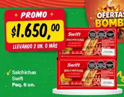 Supermercados Damesco Swift salchichas clásicas oferta