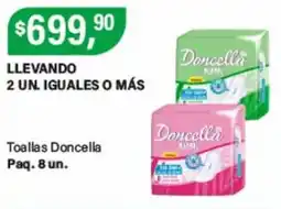 Supermercados Damesco Doncella toallas oferta