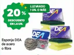 Supermercados Damesco Dea esponja de acero o fibra oferta