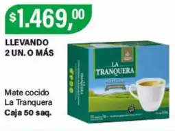 Supermercados Damesco La tranquera mate cocido oferta