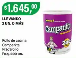 Supermercados Damesco Campanita rollo de cocina practirrollo oferta