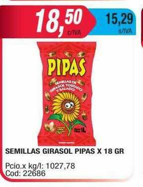 Maxiconsumo Semillas Girasol Pipas oferta