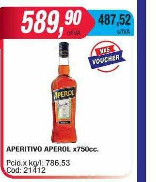 Maxiconsumo Aperitivo Aperol oferta