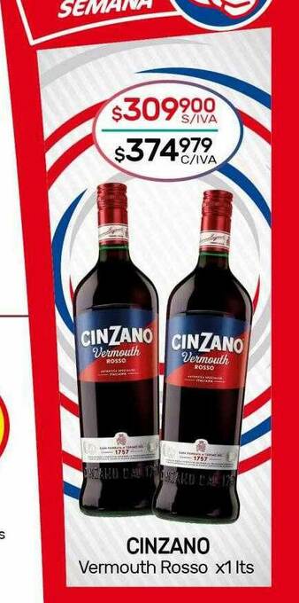 Nini Mayorista Cinzano Vermouth Rosso oferta