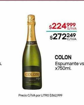 Nini Mayorista Colon Espumante oferta