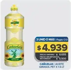Carrefour Maxi Cañuelas - aceite girasol oferta