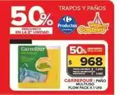 Carrefour Maxi Carrefour - pano multiuso flow pack x 1 uni oferta