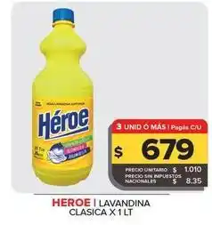 Carrefour Maxi Heroe - lavandina clásica oferta