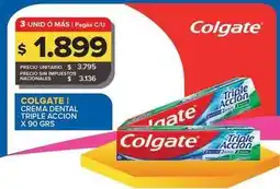 Carrefour Maxi Colgate - crema dental triple accion oferta
