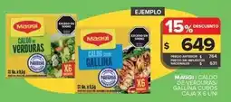 Carrefour Maxi Maggi - caldo de verduras / gallina cubos oferta