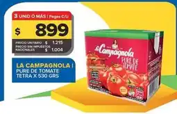 Carrefour Maxi La campagnola - pure de tomate oferta
