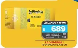 Carrefour Maxi La virginia - te en saquitos oferta