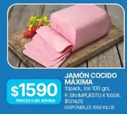Supermercados Vea Jamón cocido máxima oferta