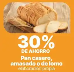 Supermercados Vea Pan casero, amasado o de lomo elaboración propia oferta