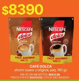 Supermercados Vea Nescafe cafe dolca oferta