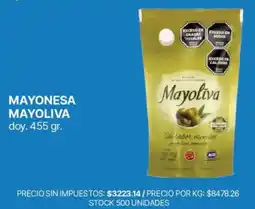Supermercados Vea Mayoltiva mayonesa oferta