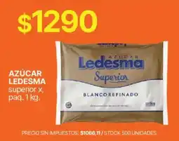 Supermercados Vea Ledesma azúcar superior oferta