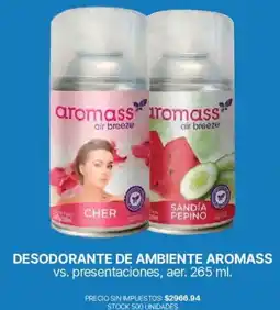 Supermercados Vea Aromass desodorante de ambiente oferta