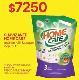 Supermercados Vea Home care suavizante para ropa aromas del bosque oferta