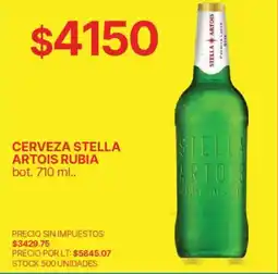 Supermercados Vea Stella artois rubia oferta