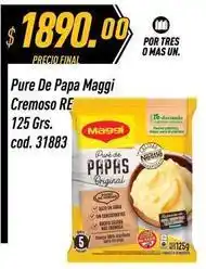 Supermercados Comodin Maggi - pure de papa cremoso re cod. 31883 oferta