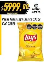 Supermercados Comodin Lay's - papas fritas clasica 330 gr cod. 32998 oferta